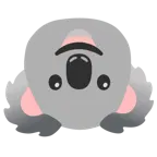 cara al revés + koala