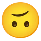 cara al revés + cara de confusión