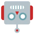 cara al revés + robot