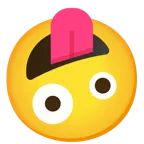 cara al revés + cara de loco