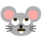 face with rolling eyes + mouse face
