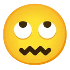 face with rolling eyes + confounded face