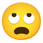 face with rolling eyes + frowning face with open mouth