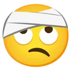 face with rolling eyes + face with head-bandage