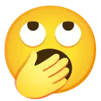 face with rolling eyes + yawning face