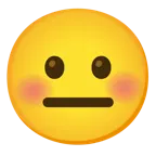 Gesicht mit Fieberthermometer + neutrales Gesicht