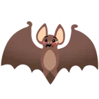 Gesicht mit Fieberthermometer + Fledermaus