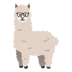 Strebergesicht + Lama