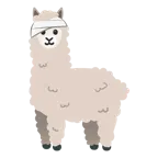 cara con la cabeza vendada + llama