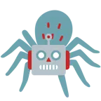 Roboter + Spinne
