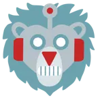 Roboter + Löwe