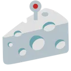 Roboter + Käsestück
