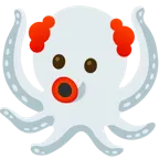 cara de payaso + pulpo