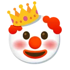 cara de payaso + corona