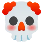 cara de payaso + calavera