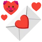 cara de payaso + carta de amor