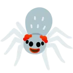 cara de payaso + araña