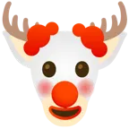 cara de payaso + ciervo