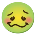 würgendes Gesicht + schwindeliges Gesicht