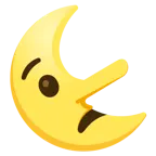 faccina bugiarda + faccina ultimo quarto di luna