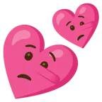 faccina bugiarda + due cuori