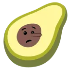 faccina bugiarda + avocado