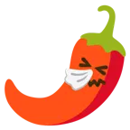 niesendes Gesicht + Peperoni
