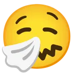 niesendes Gesicht + sabberndes Gesicht