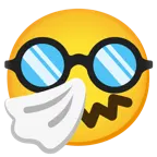 niesendes Gesicht + verkleidet