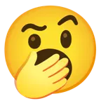 face with raised eyebrow + yawning face
