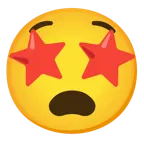 وجه بعينين على شكل نجمة + وجه مكروب