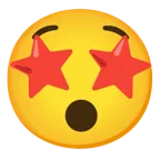 وجه بعينين على شكل نجمة + وجه مخفوت الصوت