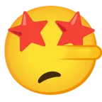 وجه بعينين على شكل نجمة + وجه كاذب