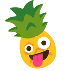 çılgın surat + ananas