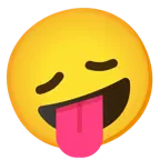 çılgın surat + memnuniyetsiz yüz