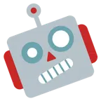 çılgın surat + robot