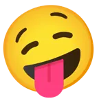 çılgın surat + salya akıtan yüz