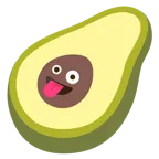 çılgın surat + avokado