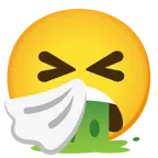 kotzendes Gesicht + niesendes Gesicht
