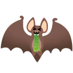 kotzendes Gesicht + Fledermaus