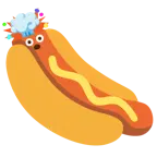 eksplodująca głowa + hot dog