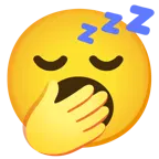cara de bostezo + cara durmiendo