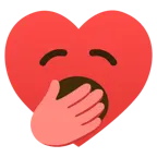 cara de bostezo + palo de corazones
