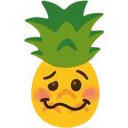 sarhoş yüz + ananas