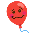 sarhoş yüz + balon