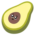 yalvaran yüz + avokado