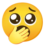 yalvaran yüz + esneyen yüz