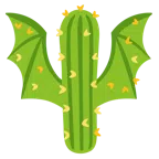 Fledermaus + Kaktus