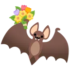 Fledermaus + Blumenstrauß