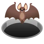 Fledermaus + Loch